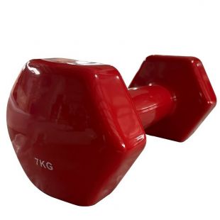 Гантель виниловая 7 кг OKPRO OK1001A