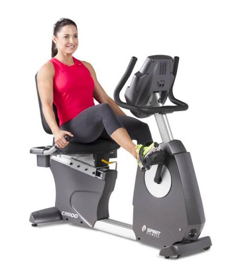 Велотренажер горизонтальный Spirit Fitness CR800
