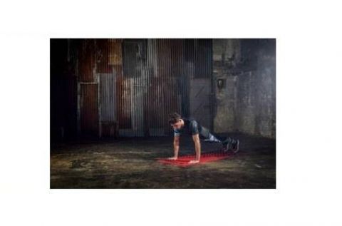 Тренировочный коврик нескользящий Reebok RAMT-12235RD (красный)