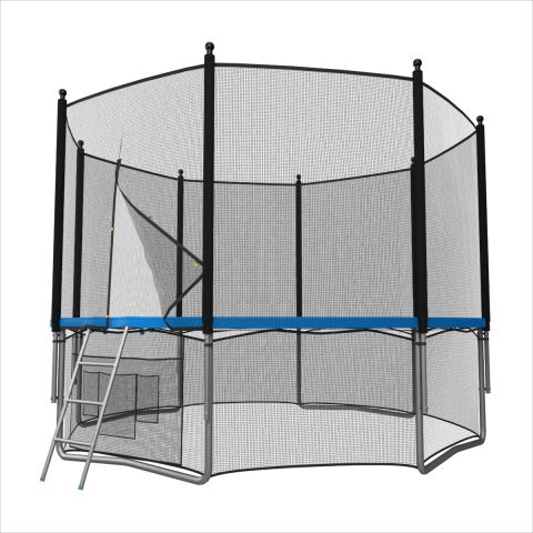 Батут Unix Line Classic 6 ft Outside (синий/зеленый)