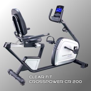 Горизонтальный велотренажер Clear Fit CrossPower CR 200