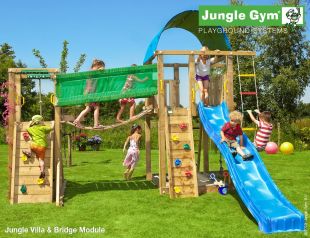 Игровой комплекс Jungle Gym Villa + BridgeModule