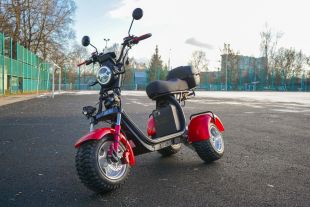 Электротрицикл WHITE SIBERIA IKRA 5000W RED
