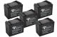 Комплект тяговых гелевых аккумуляторов  RuTrike 6-EVF-45 (60V45A/H C3)