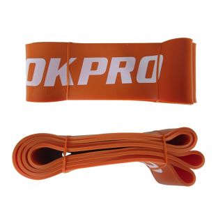 Резиновая петля тренировочная XXL (8,3 см) OKPRO OK1925 оранжевая