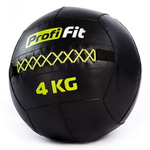 Медицинбол набивной (Wallball) PROFI-FIT, 4 кг