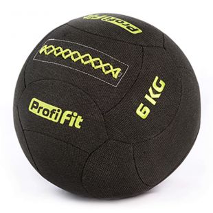 Медицинбол набивной кевларовый PROFI-FIT, (Kevlar Wallball) 6 кг