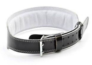 Пояс тяжелоатлетический Adidas ADGB-12234 Leeather Lumbar Belt S/M (кожа)