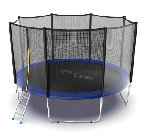 Батут EVO JUMP External 12ft (Зеленый/синий) 