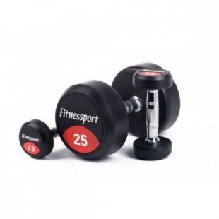 Гантельный ряд FITNESSPORT от 2.5 до 25кг (10 пар) 